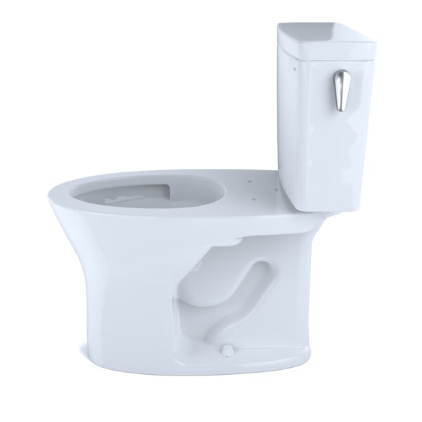 Toto Drake Dual Flush Elongated Two Piece Toilet Seat Not Included Wayfair